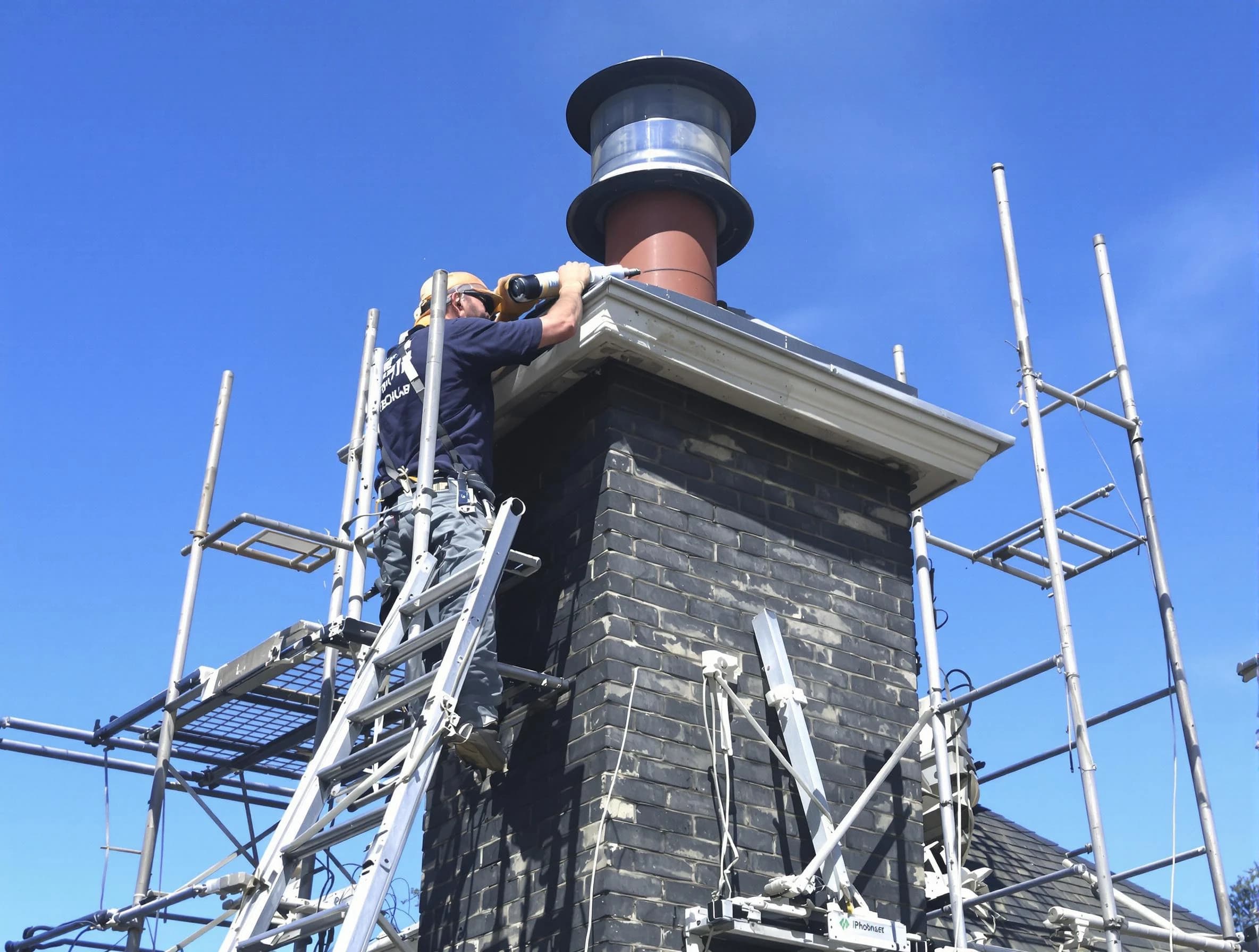 Sturdy chimney crown finished by Kearns Chimney Sweep in Kearns, UT