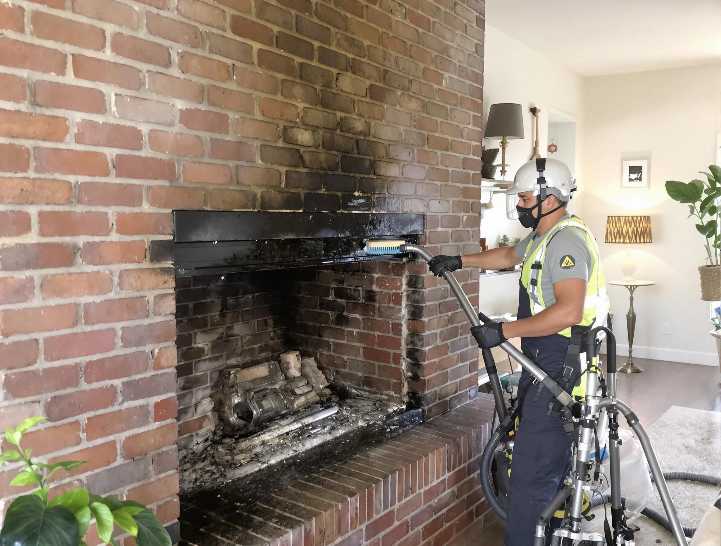 Kearns Chimney Sweep providing fireplace cleaning services in Kearns, UT
