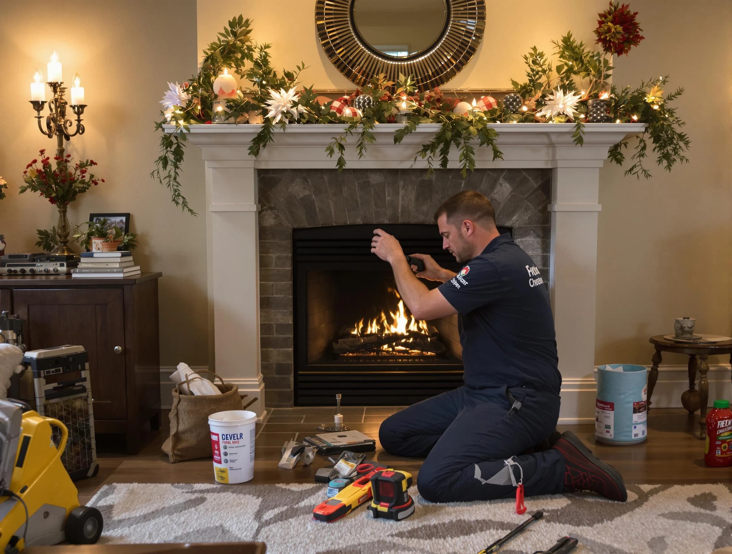 Kearns Chimney Sweep offering fireplace maintenance services in Kearns, UT