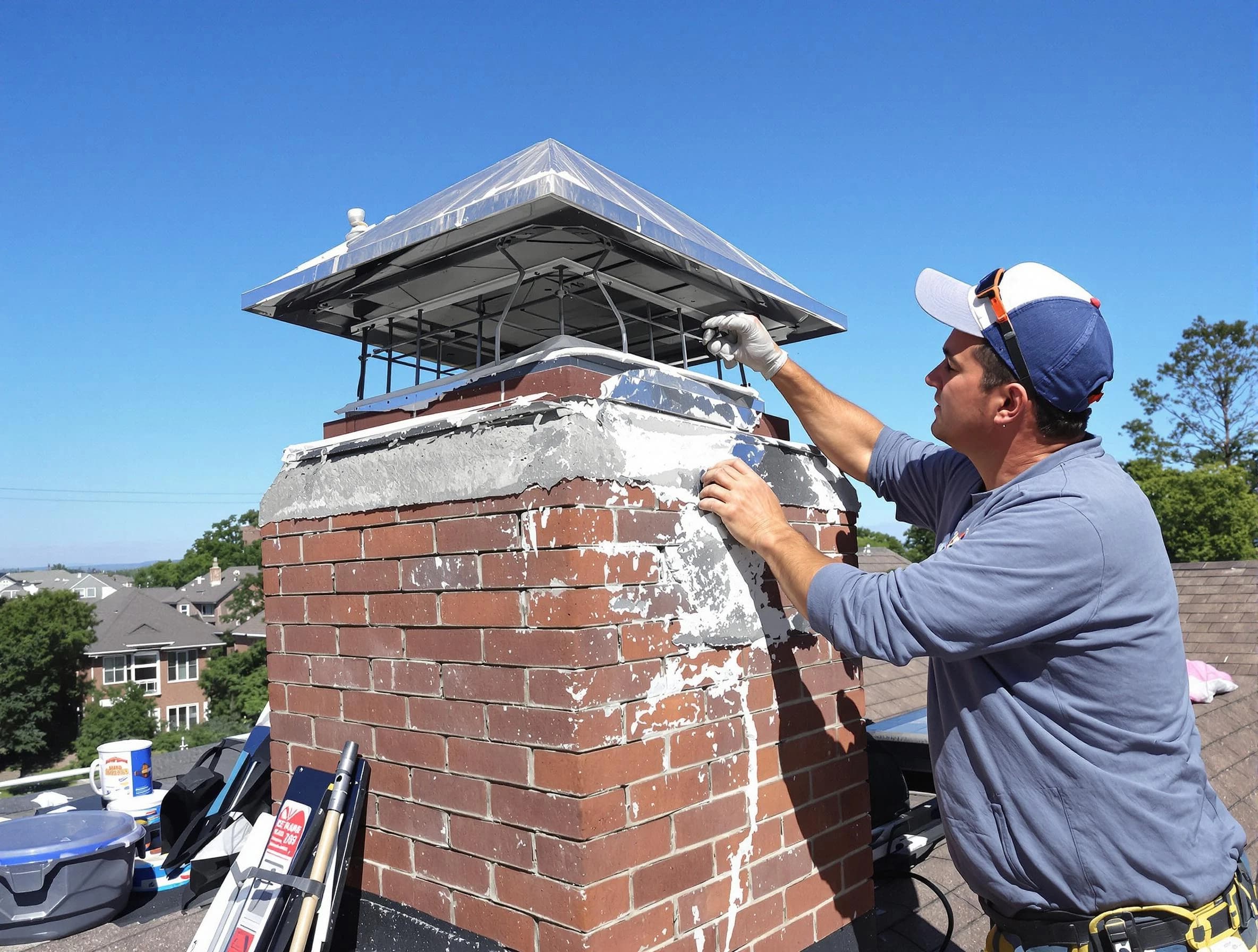 Chimney Crown Services service in Kearns, UT