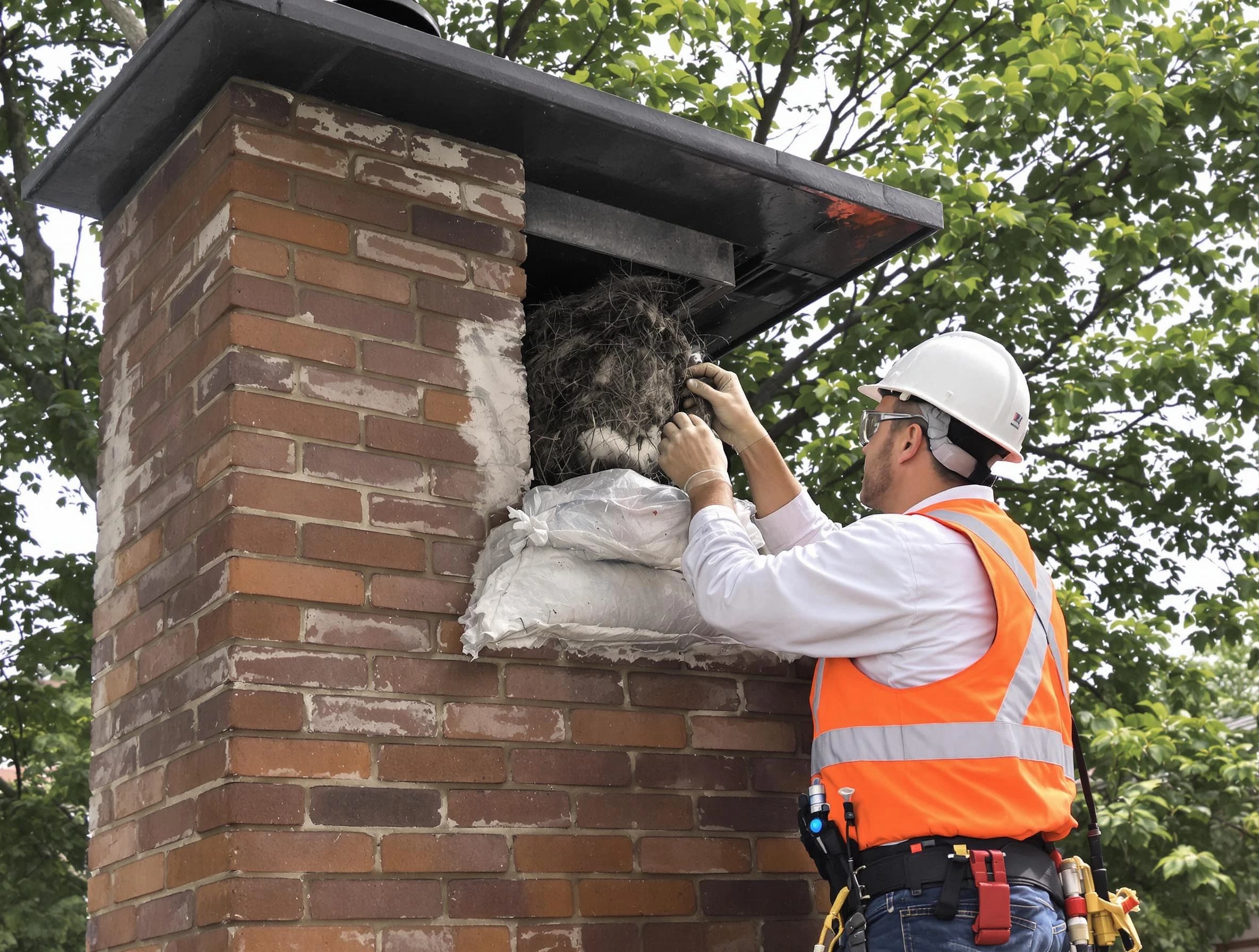 Humane removal of debris and animals by Kearns Chimney Sweep in Kearns, UT