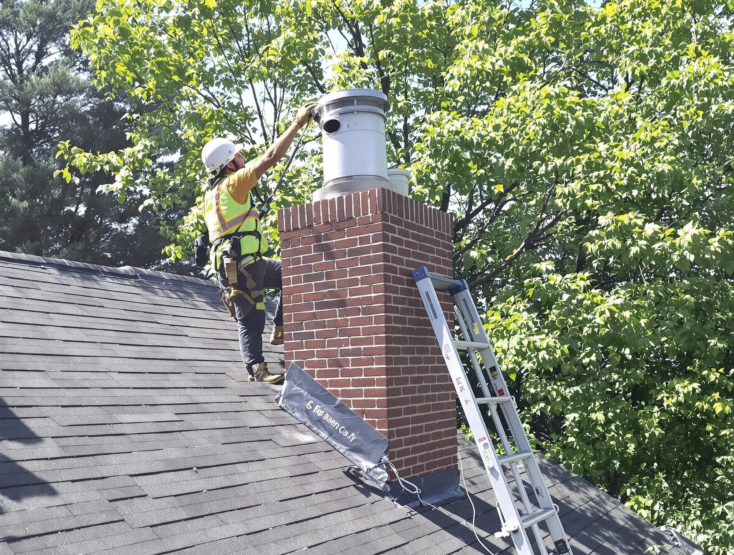 Chimney liner inspection by Kearns Chimney Sweep in Kearns, UT