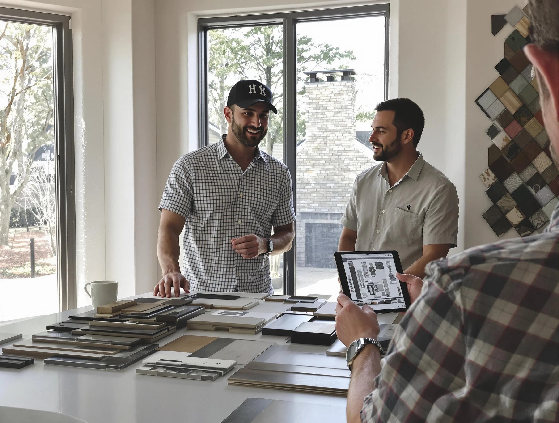 Kearns Chimney Sweep remodeling a chimney and fireplace in Kearns, UT