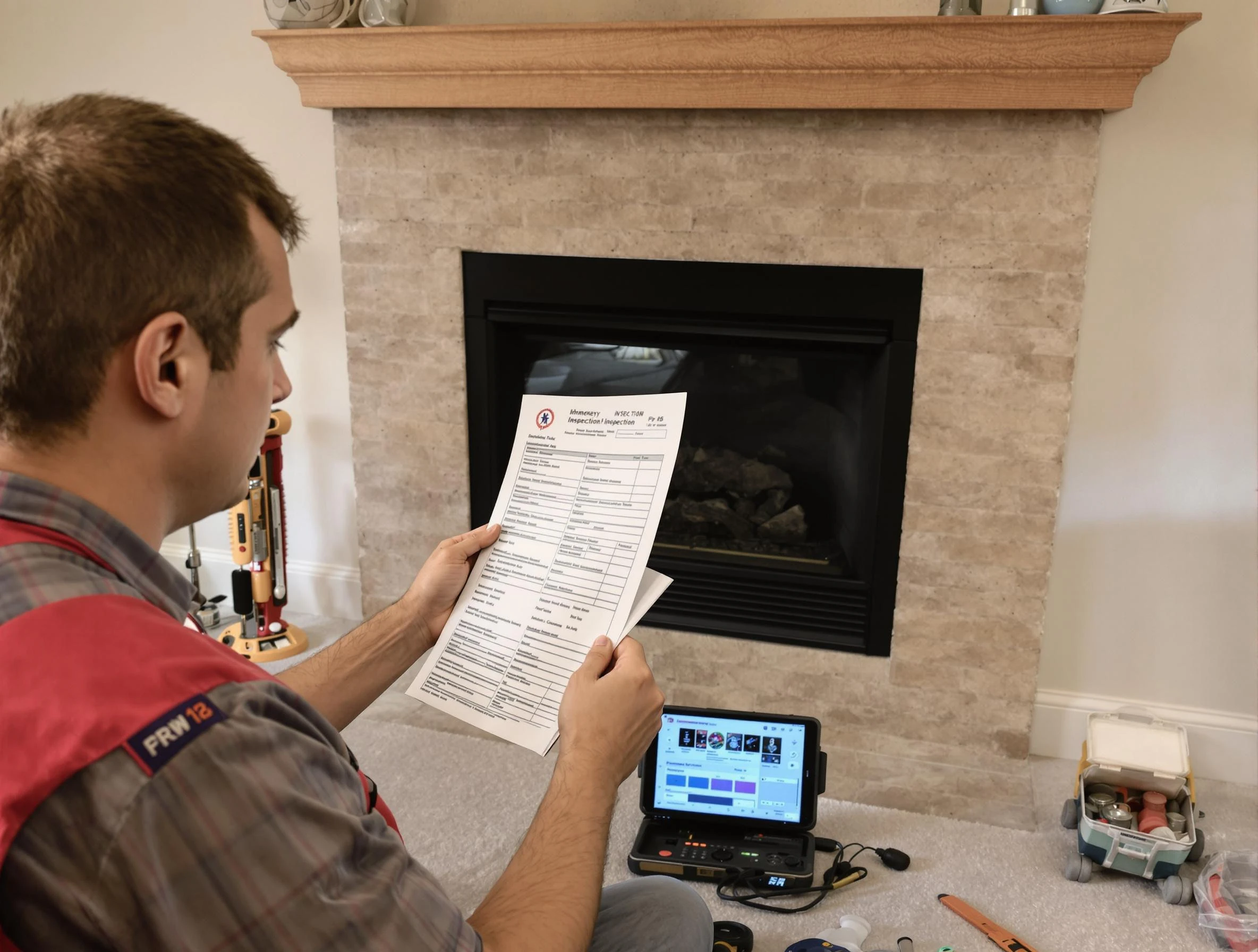 Thorough chimney inspection by Kearns Chimney Sweep in Kearns, UT