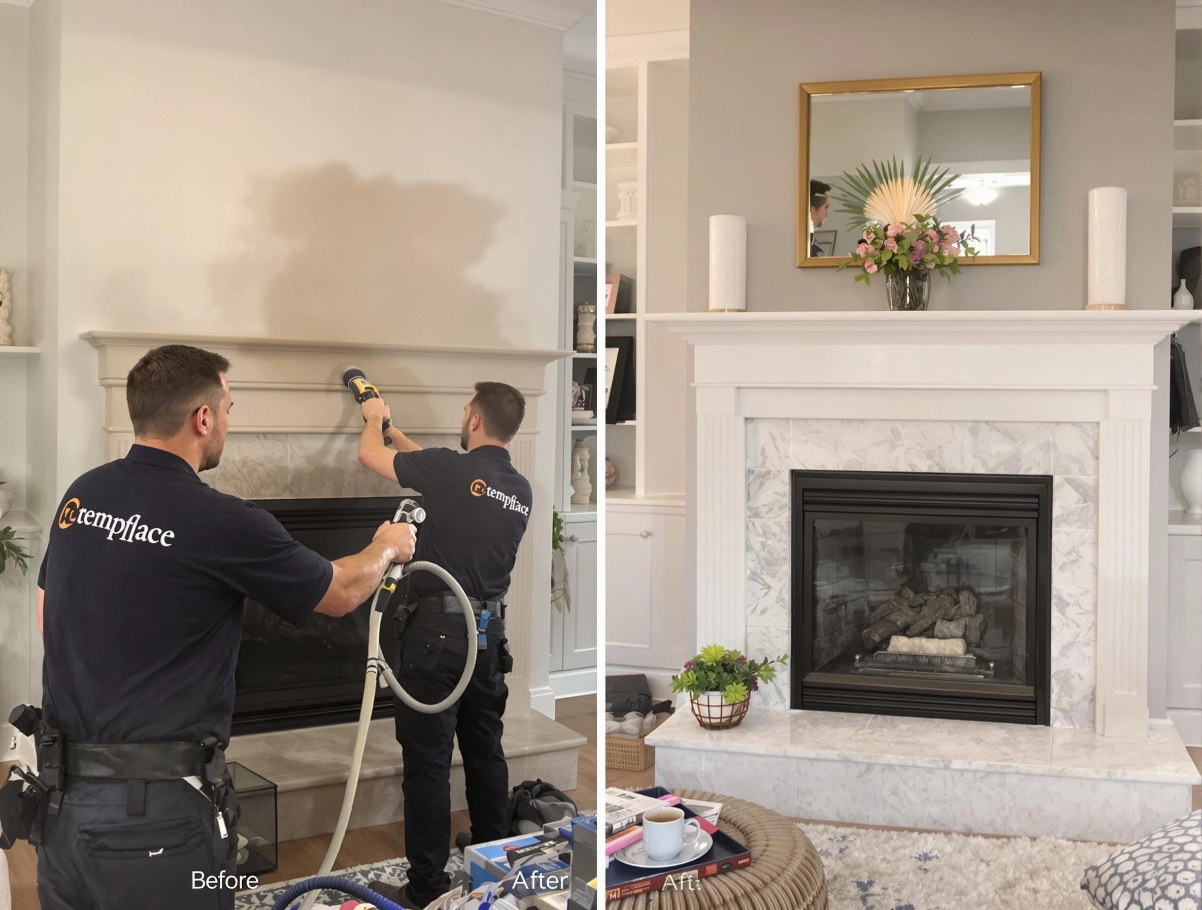 Professional soot removal by Kearns Chimney Sweep team in Kearns, UT